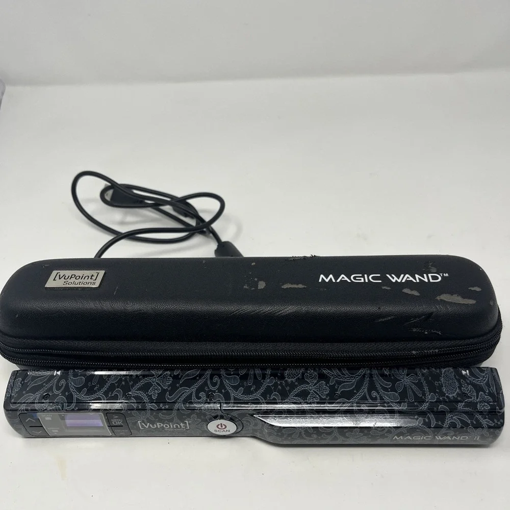 VuPoint Solutions Magic Wand II Portable Scanner With Case